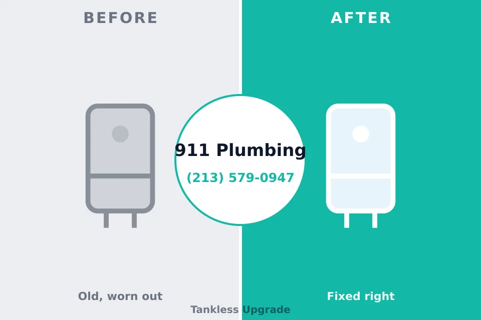 Before and after: plumbing repair Clear Lake Shores, TX
